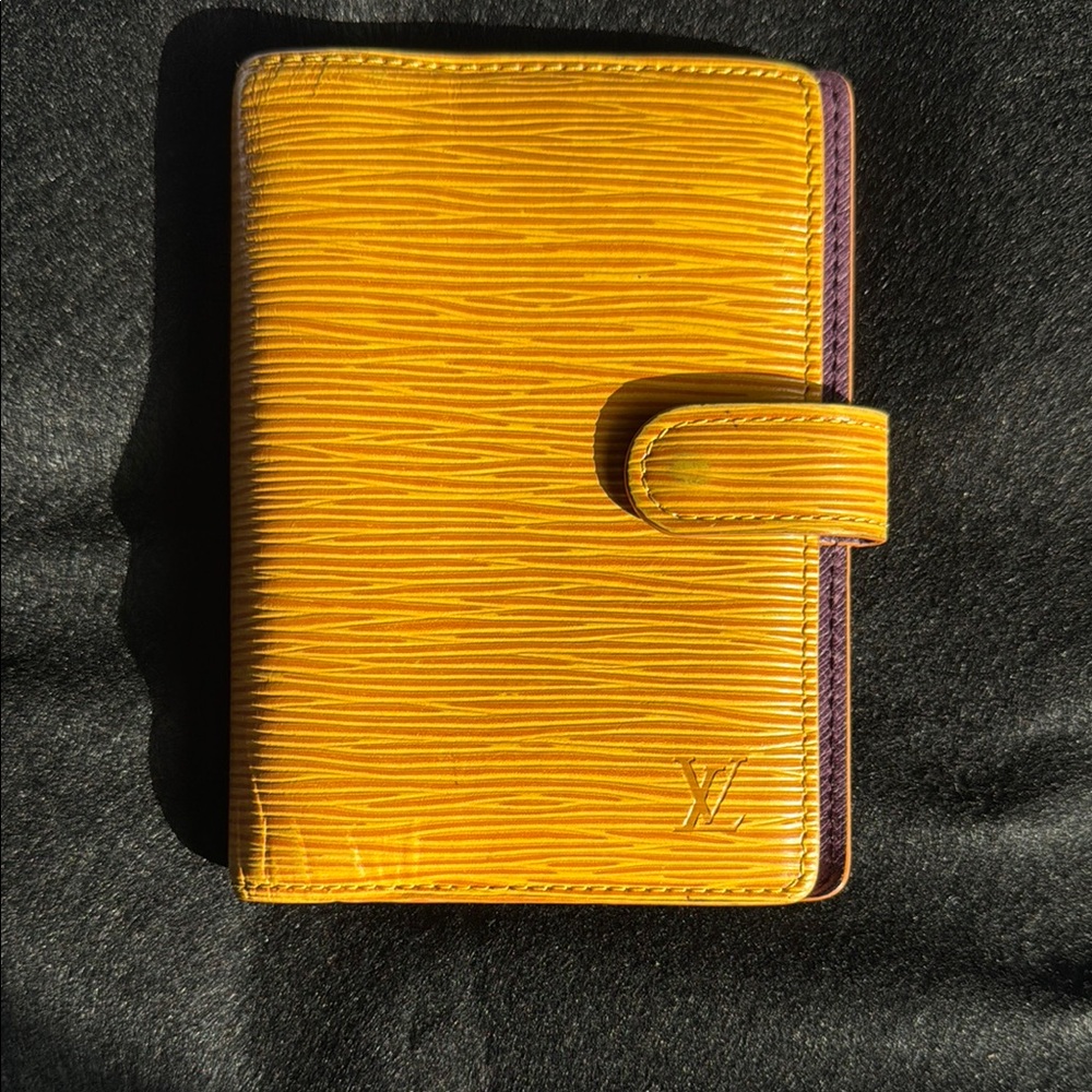Louis Vuitton Mustard EPI Leather Wallet